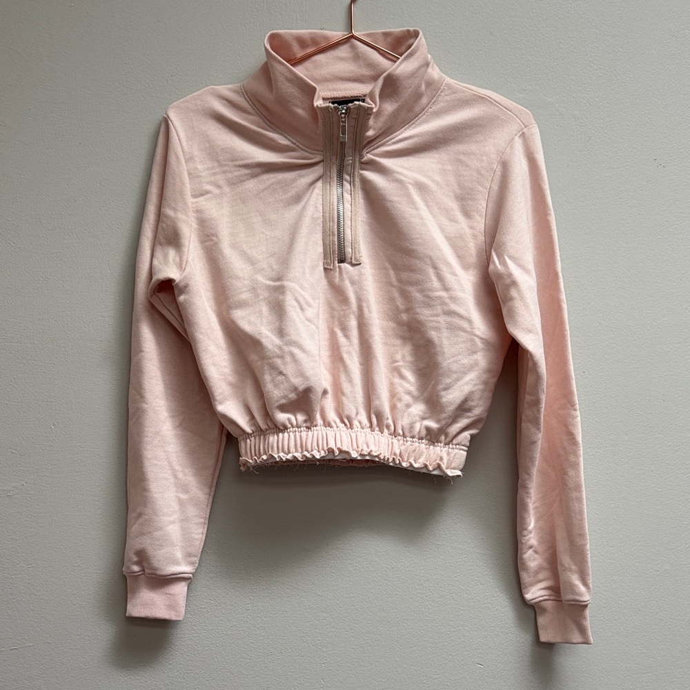 PrettyLittleThing Light Pink Knit Pullover
